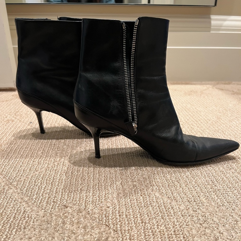 Narciso Rodriguez black booties